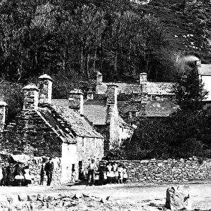 Cottages at Barmouth, Victorian period