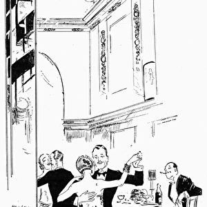 Dancing at Blanchards nightclub, 1924