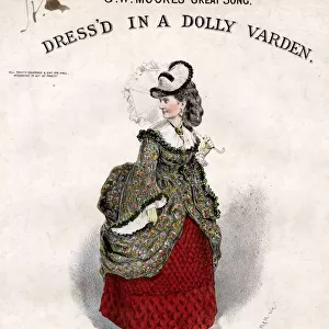 Dress d in a Dolly Varden, by G W Moore