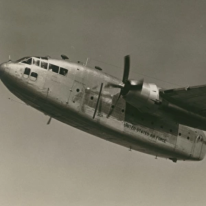 The first Fairchild C-119B Flying Boxcar, 48-319