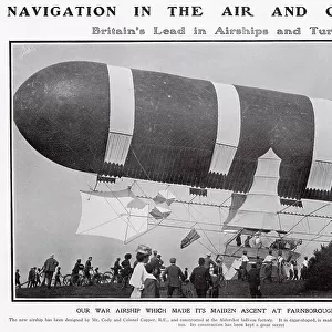 First Powered Airship - British Army Dirigible No 1
