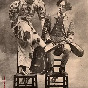 France - Circus - Auguste and the White Clown