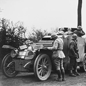 French armoured car WWI