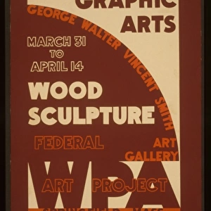 Graphic arts - wood sculpture, George Walter Vincent Smith A