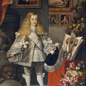 HERRERA, Sebastiᮠde. Portrait of Charles II