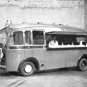 LCC-LFB Canteen Van (CaV) at Lambeth HQ