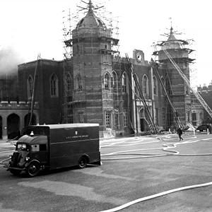 LCC-LFB Fire at the Royal Military Academy, Woolwich