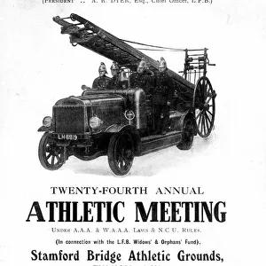 LFB Athletic Association meeting programme