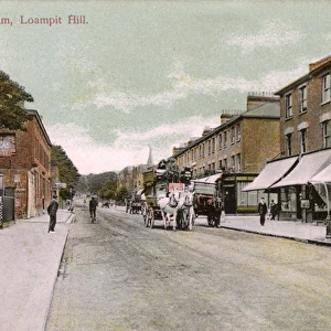 Loampit Vale - leading onto Loampit Hill, Lewisham