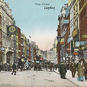 London, England - Fleet Street