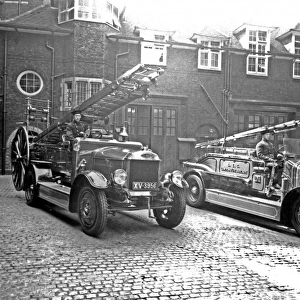 London Fire Brigade appliances