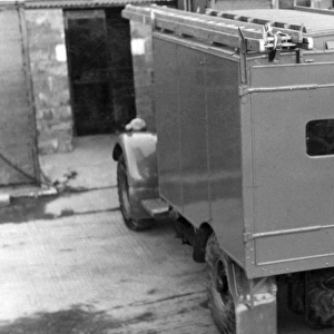 London Fire Brigade, mobile communications van, WW2