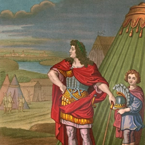Louis XIV as Roman