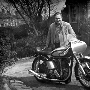 Man & 1948 / 9 Norton Manx motorcycle