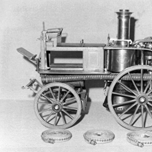 Model of historical appliance at Selfridges