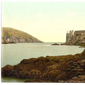 Mouth of the Dart with castle, Dartmouth, England
