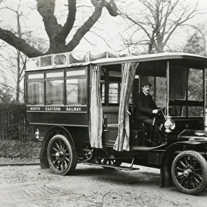 NER Co. motor omnibus on Saurer chassis