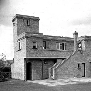 A newly built NFS (London Region) fire station, WW2