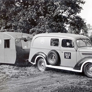NFS (London Region) Communications caravan, WW2