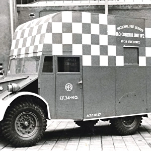 NFS (London Region) Fire Force 34 Control Unit, WW2