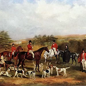 The Old Surrey Foxhounds, by William Barraud