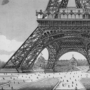 PARIS / EIFFEL TOWER 1880S