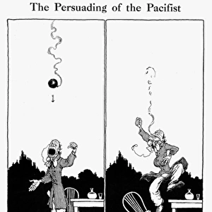 The Persuading of the Pacifist, by W. Heath Robinson