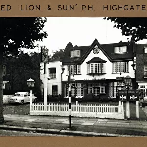 Photograph of Red Lion & Sun PH, Highgate, London