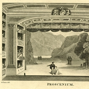 Proscenium Arch, Pantheon Theatre, London