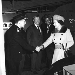 Queen Elizabeth II visit to LFB Headquarters, Lambeth