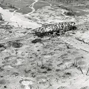 Railway bridge at Sinzig Germany, Allied bombing