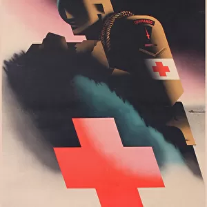 Recruitment poster, Commando Medical Service, WW2
