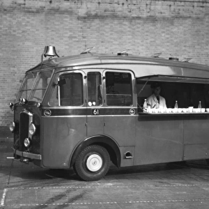 Refreshment vehicle at Lambeth HQ