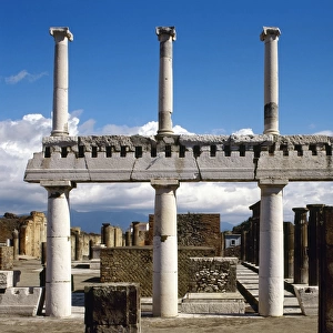 Roman art. Pompeii. Forum