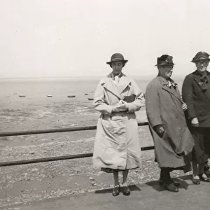 Seaside Holiday - Candid photograph - Four elderly ladies