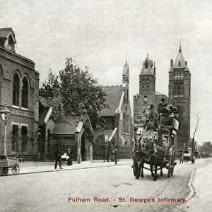 St Georges Infirmary, Fulham Road, London