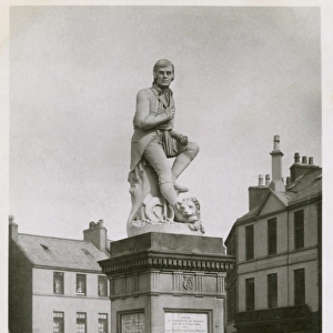 The Statue of Robert Burns, Dunfries