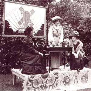 Suffragettes WSPU Wimbledon Banner