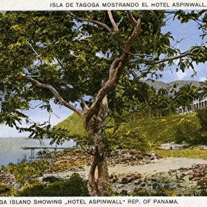 Taboga Island showing the Hotel Aspinwall
