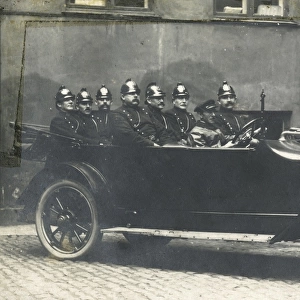 Vehicle with fire chiefs, Denmark