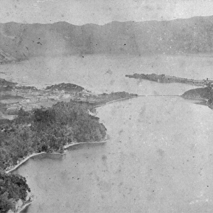 View near Fuernaz, Azores, 1873