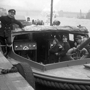 War Weapons Week and London Fire Brigade fireboats, WW2