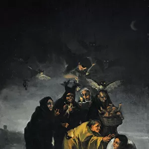 The Witches Sabbath or The Witches, 1797-1798, by Goya