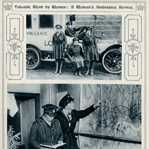 Womens home front ambulance service 1917
