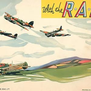 WW2 R. A. F. Fighter Planes