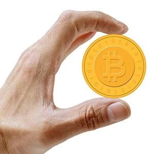 Bitcoin, conceptual image C016 / 9775