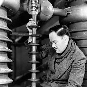 High voltage transformer shaft, 1920