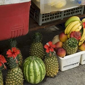 Fruit stall, Manuel Antonio, Costa Rica, Central America