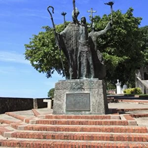 Plaza de La Rogativa, Old San Juan, San Juan, Puerto Rico, West Indies, Caribbean, United States of America, Central America