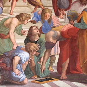 The School of Athens, fresco by the Italian painter Raphael painted between 1509 and 1510